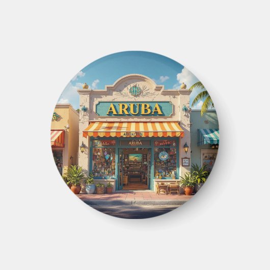Aruba winkel magneet (Voorkant)