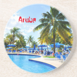 Aruba Zandsteen Onderzetter