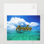 Aruba zee sky briefkaart (Voorkant / Achterkant)