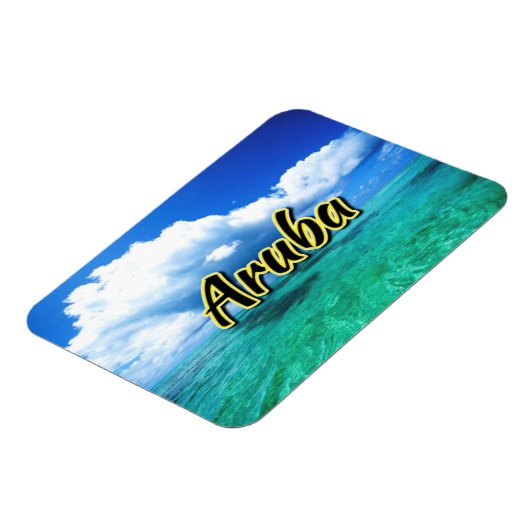 Aruba zee sky magneet (Linkerzijde)