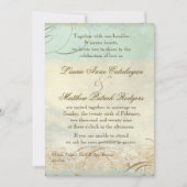 Aruba Zee Turtle Moderne Kustoever Kaart (Voorkant)