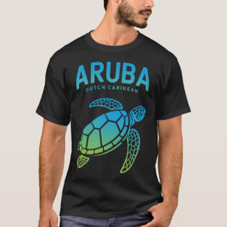 Aruba Zeeschildpad Cruise Vakantie T-shirt