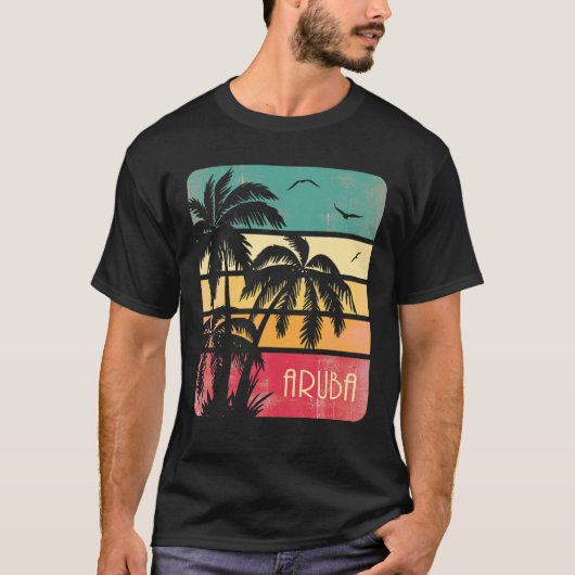 Aruba  Zomer T Shirt (Voorkant)