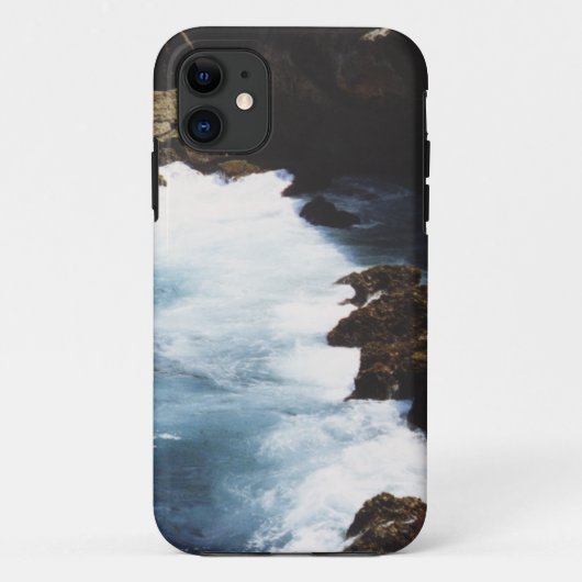Arubaanse Oceaan Die Breekt Op De Rotsen Case-Mate iPhone Case (Achterkant)