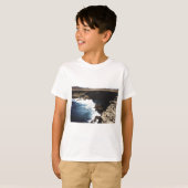 Arubaanse Oceaan Die Breekt Op De Rotsen T-shirt (Voorkant volledig)