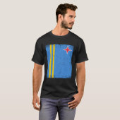 Arubaanse vlag Aruba T-shirt (Voorkant volledig)