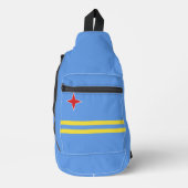 Arubaanse vlag sling bag (Voorkant)