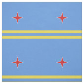 Arubaanse vlag stof (Swatch)