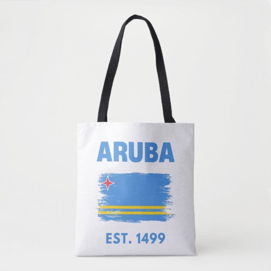 Arubaanse vlag tote bag (Voorkant)