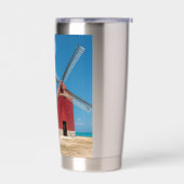 Arubaanse windmolen geïsoleerde drinkbeker (Links)