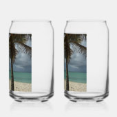 Aruban Beach I Beauful Natuur Scene Blikvorm Glas (Links)