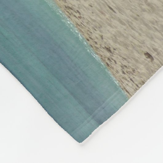 Aruban Beach I Beauful Natuur Scene Fleece Deken (Hoek)