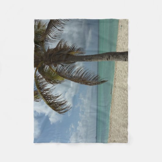 Aruban Beach I Beauful Natuur Scene Fleece Deken (Voorkant)