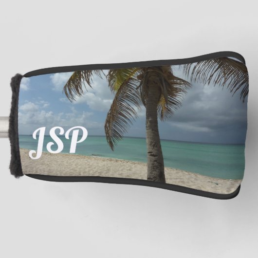 Aruban Beach I Beauful Natuur Scene Golfheadcover (Voorkant)