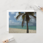 Aruban Beach I Beauful Natuur Scene Kaart (Voorkant / Achterkant in situ)