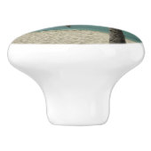 Aruban Beach I Beauful Natuur Scene Keramische Knop (Zijkant)