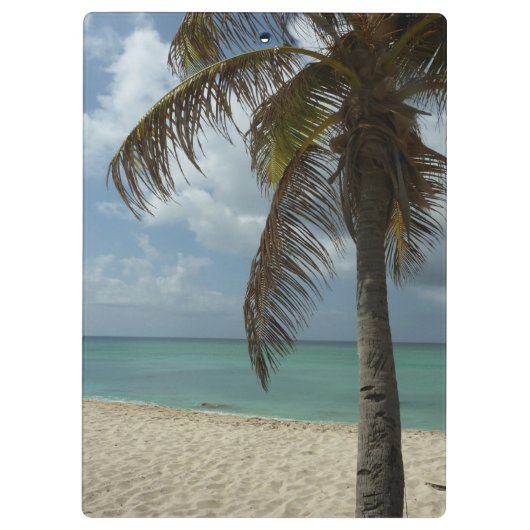 Aruban Beach I Beauful Natuur Scene Klembord (Achterkant)