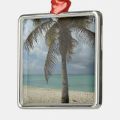 Aruban Beach I Beauful Natuur Scene Metalen Ornament (Links)
