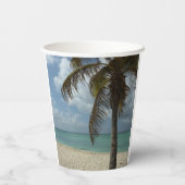 Aruban Beach I Beauful Natuur Scene Papieren Bekers (Achterkant)