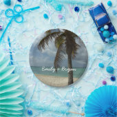 Aruban Beach I Beauful Natuur Scene Papieren Bordje (Feest)