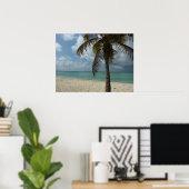 Aruban Beach I Beauful Natuur Scene Poster (Thuiskantoor)