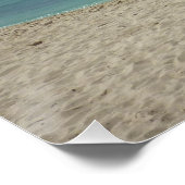 Aruban Beach I Beauful Natuur Scene Poster (Hoek)