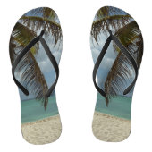 Aruban Beach I Beauful Natuur Scene Teenslippers (Voetbed)