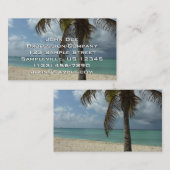 Aruban Beach I Beauful Natuur Scene Visitekaartje (Voorkant / Achterkant)