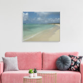 Aruban Beach II Beauful Natuur Scene Canvas Afdruk (Insitu (Woonkamer))