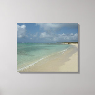 Aruban Beach II Beauful Natuur Scene Canvas Afdruk