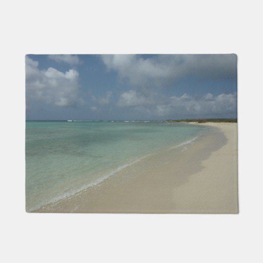 Aruban Beach II Beauful Natuur Scene Deurmat (Voorkant)