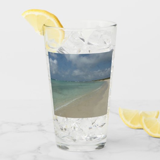 Aruban Beach II Beauful Natuur Scene Glas (Voorkant ijs)