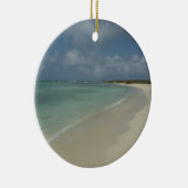 Aruban Beach II Beauful Natuur Scene Keramisch Ornament (Rechts)