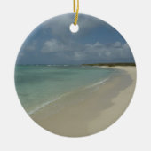 Aruban Beach II Beauful Natuur Scene Keramisch Ornament (Voorkant)