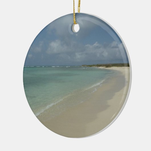 Aruban Beach II Beauful Natuur Scene Keramisch Ornament (Links)