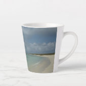 Aruban Beach II Beauful Natuur Scene Latte Mok (Rechts)