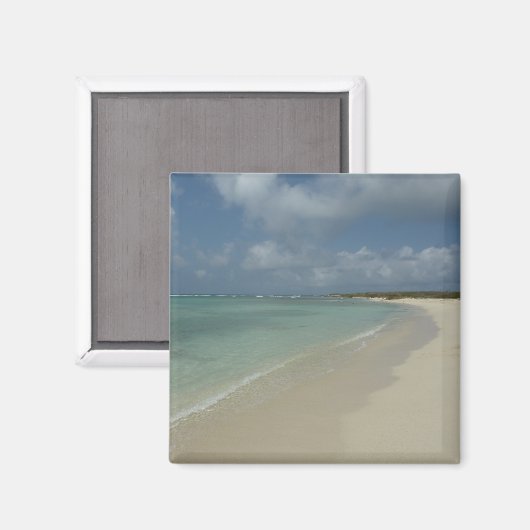 Aruban Beach II Beauful Natuur Scene Magneet (Voorkant / Achterkant)
