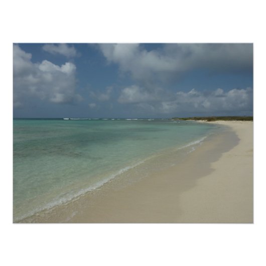 Aruban Beach II Beauful Natuur Scene Perfect Poster (Voorkant)