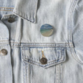 Aruban Beach II Beauful Natuur Scene Ronde Button 3,2 Cm (In situ)