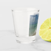 Aruban Beach II Beauful Natuur Scene Shot Glas (Links)
