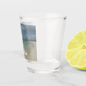 Aruban Beach II Beauful Natuur Scene Shot Glas (Rechts)