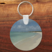 Aruban Beach II Beauful Natuur Scene Sleutelhanger (Achterkant)