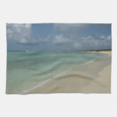 Aruban Beach II Beauful Natuur Scene Theedoek (Horizontaal)