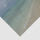 Aruban Beach II Beauful Natuur Scene Tissuepapier (Detail)