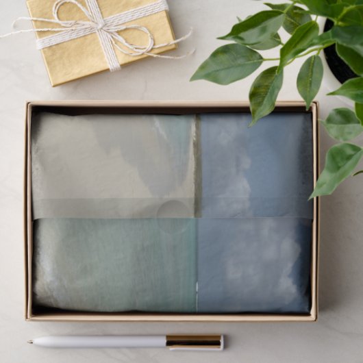 Aruban Beach II Beauful Natuur Scene Tissuepapier (Geschenk)