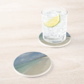 Aruban Beach II Beauful Natuur Scene Zandsteen Onderzetter (Zijkant)