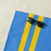 Aruban Flag Strandlaken (In situ)