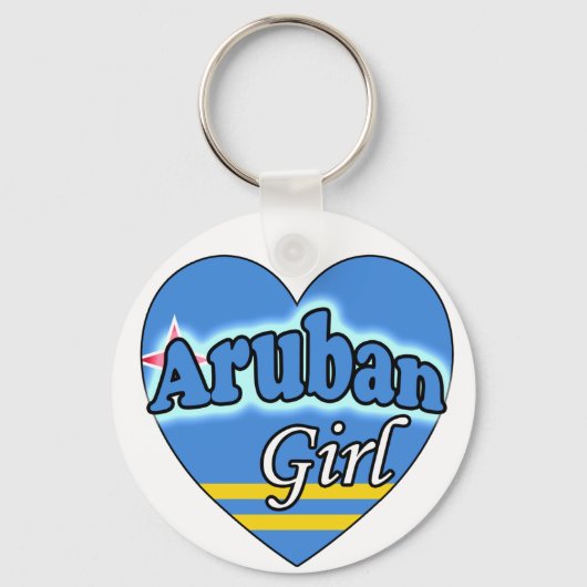 Aruban Girl Sleutelhanger (Voorkant)