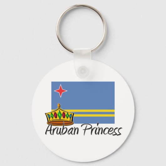 Aruban Princess Sleutelhanger (Voorkant)