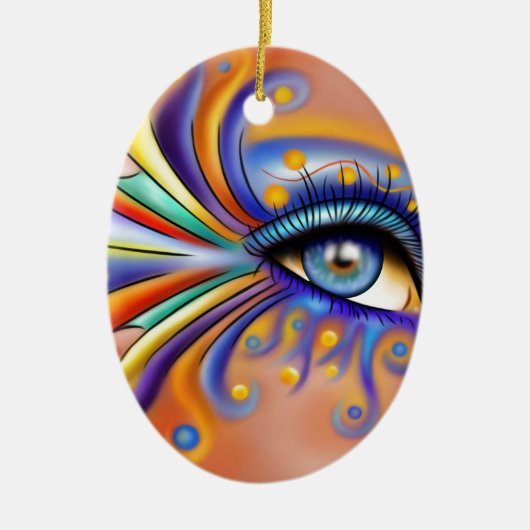 Arubissina V1 - visoog Keramisch Ornament (Voorkant)